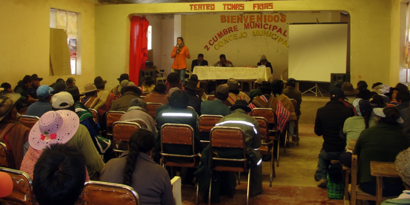 Tomave realizó II Cumbre sobre desarrollo municipal