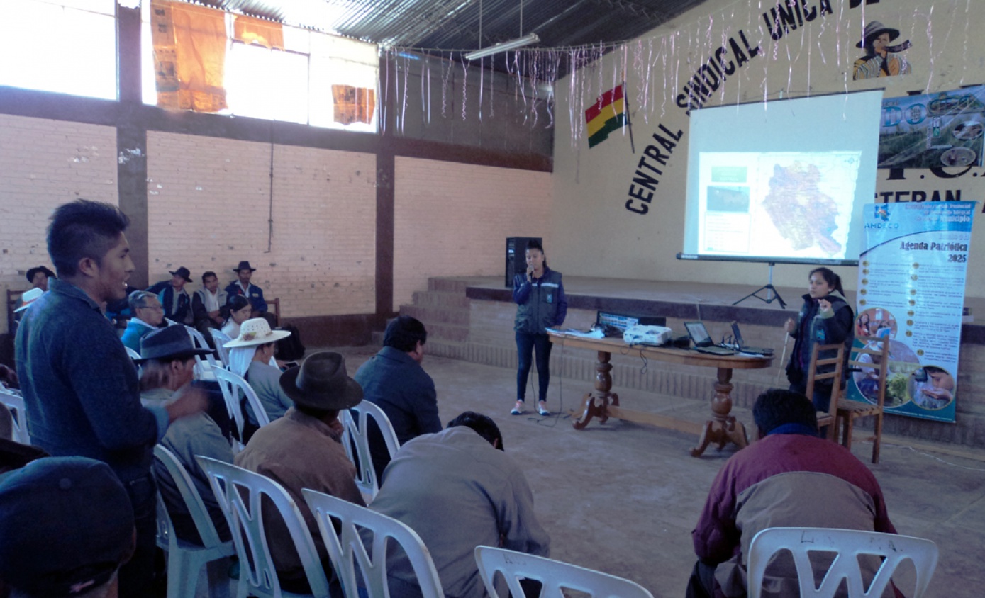 El municipio de Anzaldo inició la elaboración del Plan Territorial de Desarrollo Integral
