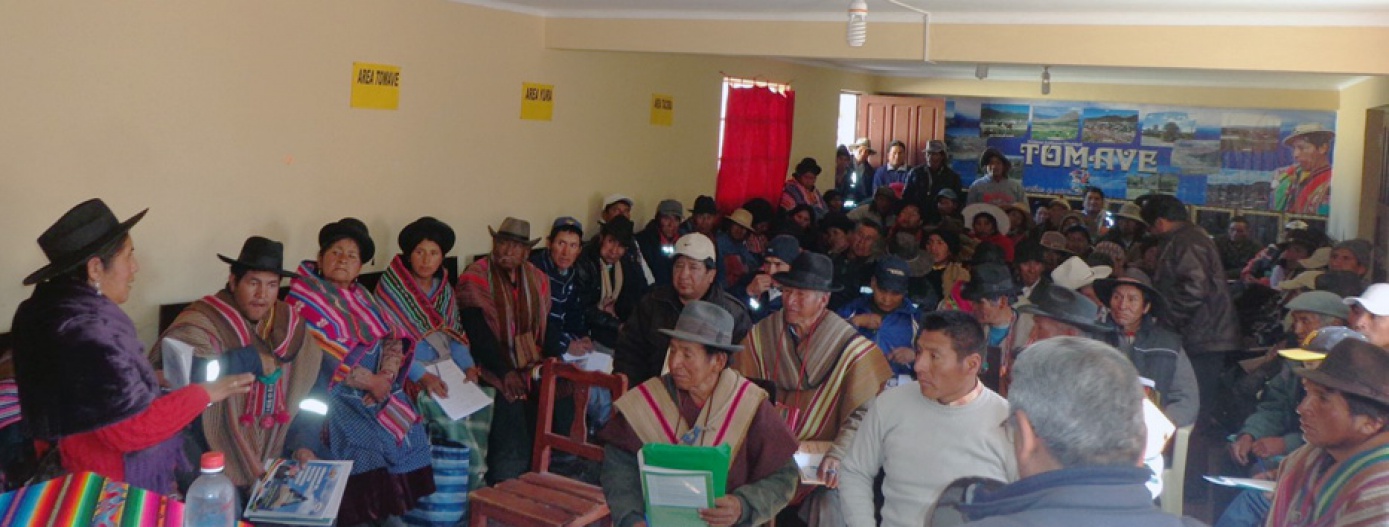 En Tomave reflexionan sobre  los derechos de los Pueblos Indígena Originario Campesinos 