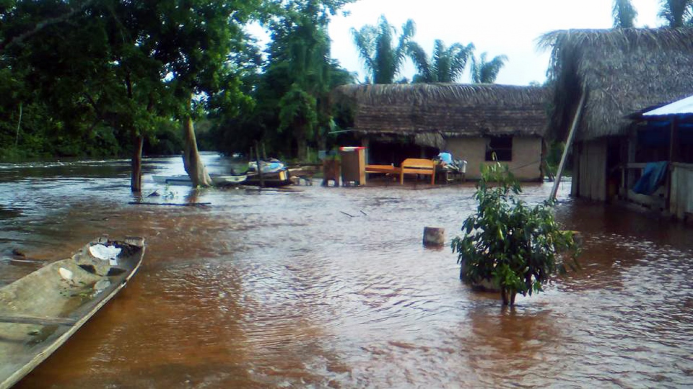 Comunidades del TIM del Beni comienzan a sufrir efectos de la inundación