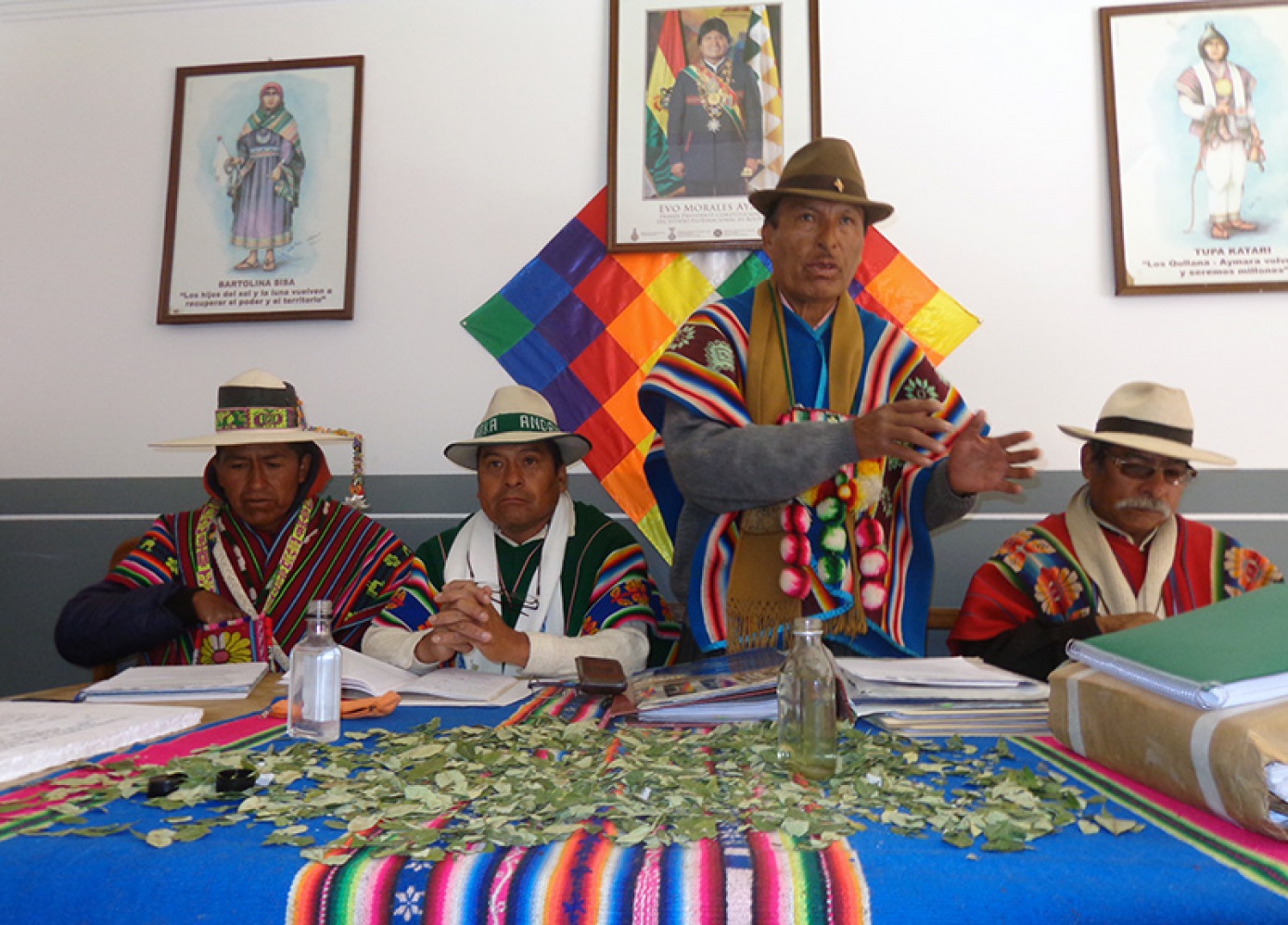 Suyus del departamento de Oruro elaboraron plan de trabajo conjunto