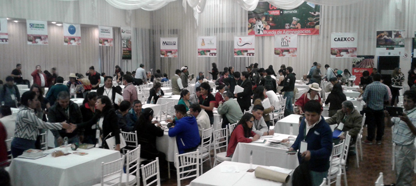 Productores de Cuenca Acasio participaron en la 9na Rueda de agronegocios y de innovaciones productivas sustentables