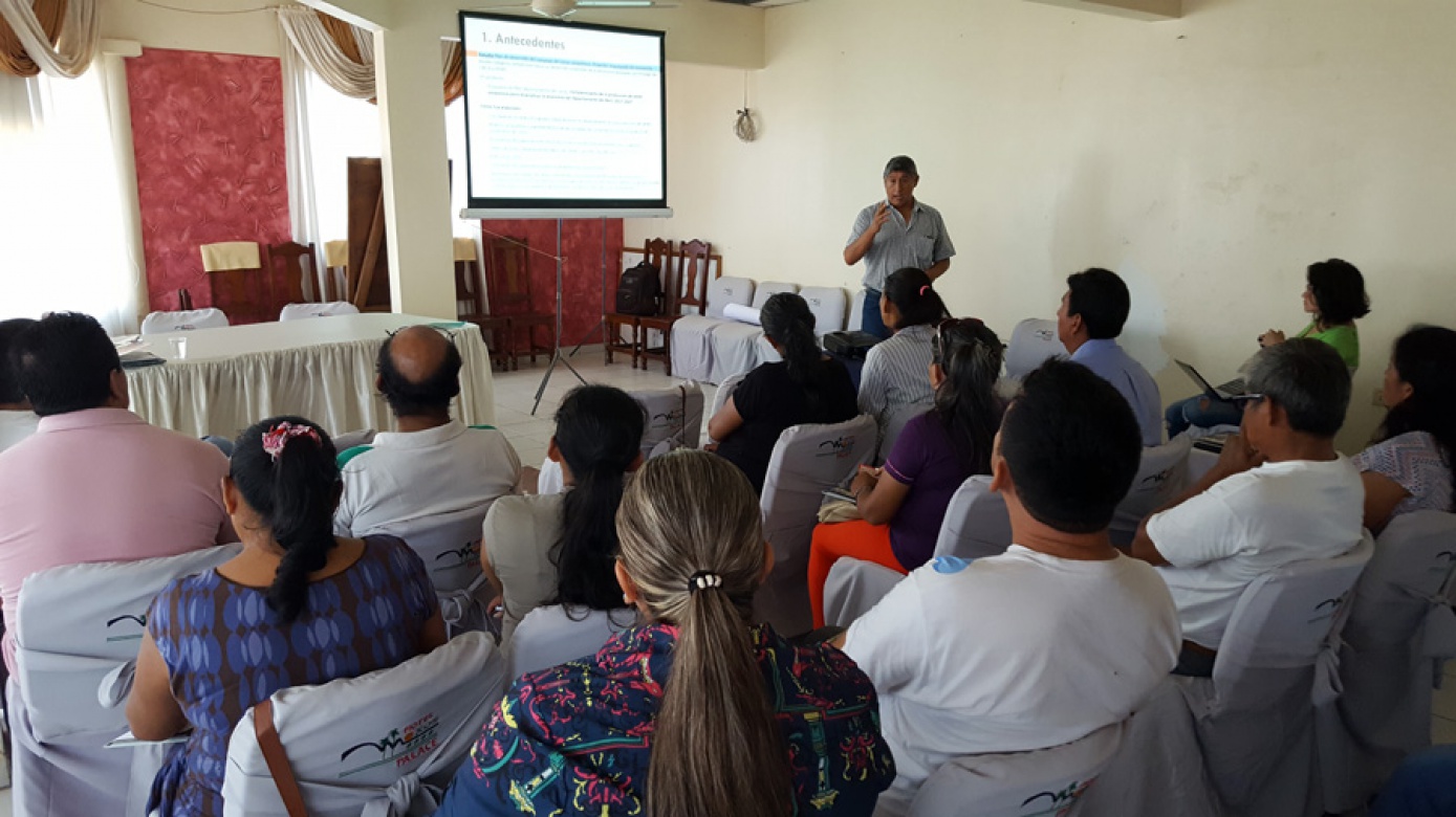 Se socializó la propuesta de Plan Departamental de Cacao en Beni