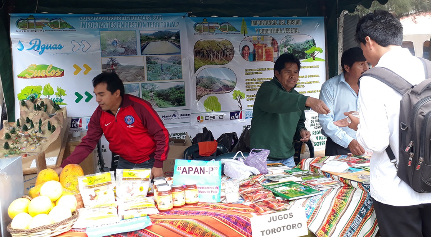 OECAS de los valles internadinos mostraron su potencial productivo en la EXPO AGRO UMSS 2018 