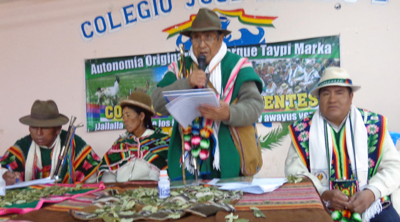 Corque Marka avanza paso a paso  hacia la Autonomía Indígena Originaria Campesina 
