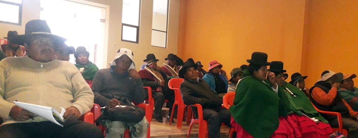 Mujeres y hombres de Taraco se forman como promotores en desarrollo rural sostenible