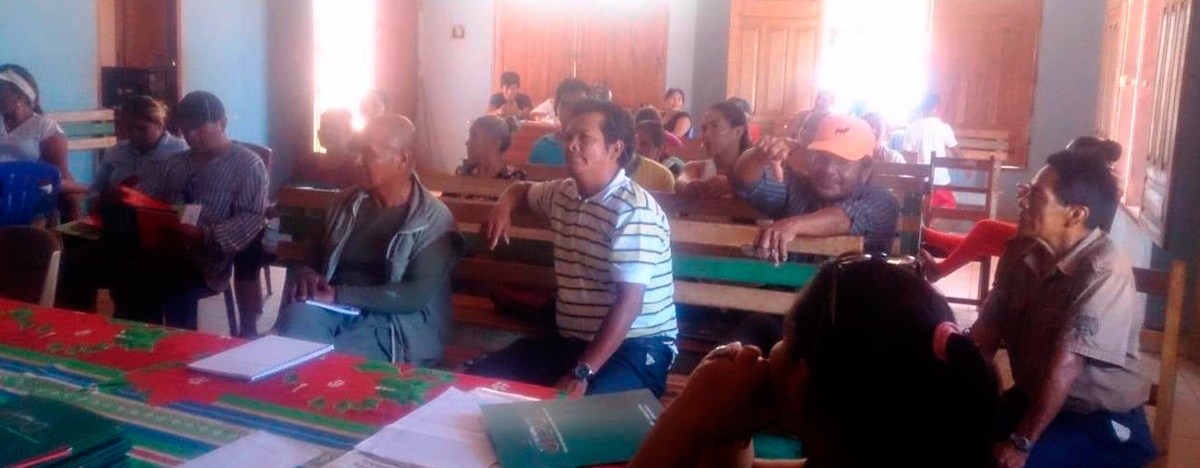Zafreros de la castaña participaron del módulo de formación sobre historia y contexto de los trabajadores asalariados del campo