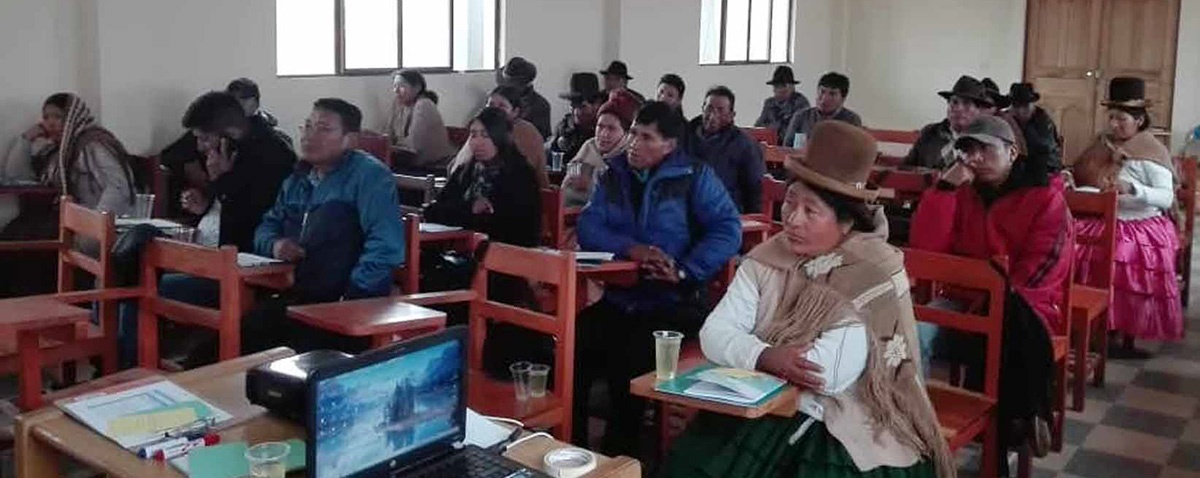 Jóvenes del municipio de Batallas se forman como líderes sociales y productivos