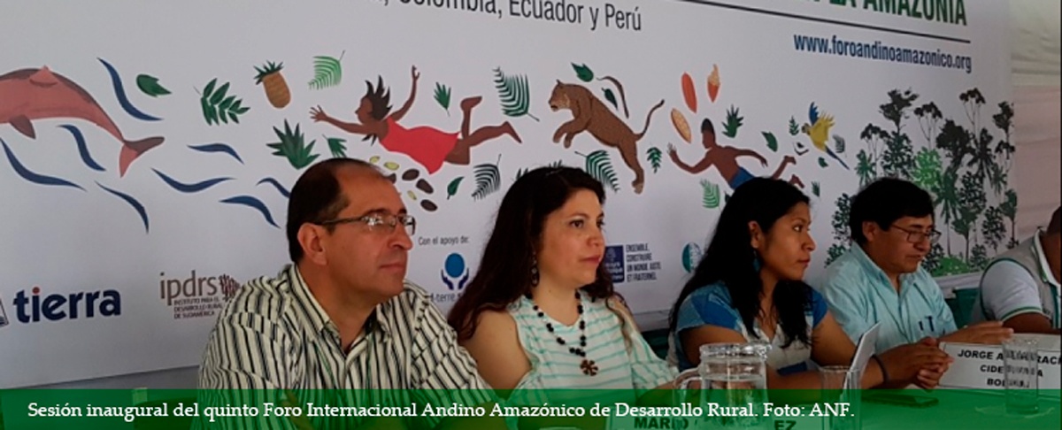 Foro internacional advierte que son más las amenazas que las oportunidades en la Amazonía