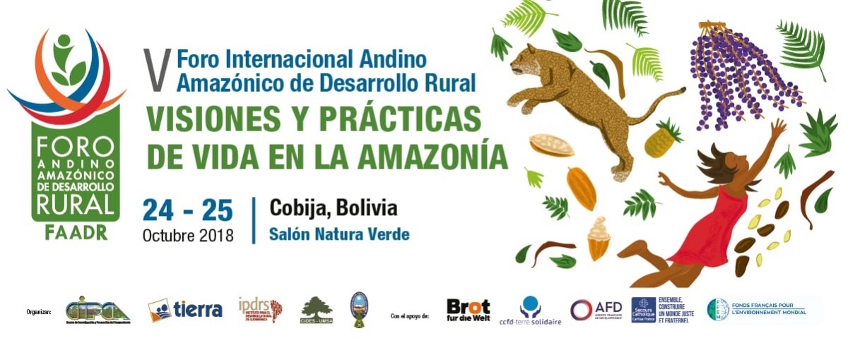 Transmisión del V Foro Andino Amazónico de Desarrollo Rural