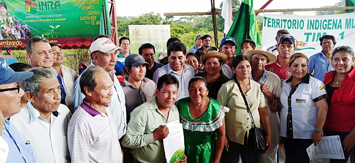 Pueblos Indígenas del TIM reciben Resolución de dotación y titulación de ex concesiones forestales y continuarán su proceso autonómico