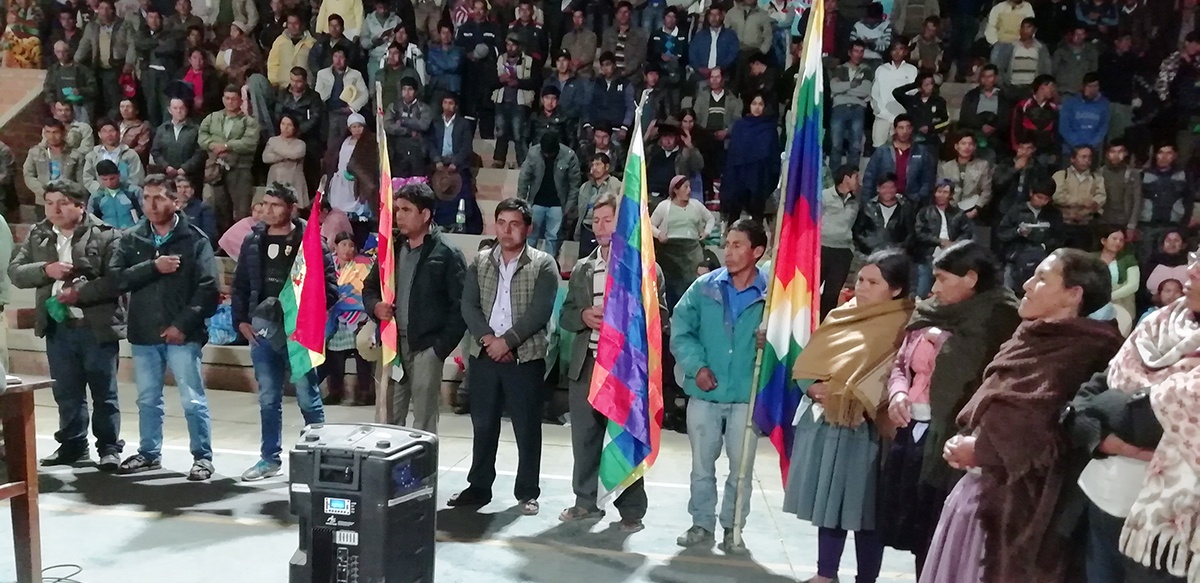 Organización Campesina de Pojo elaboró su agenda estratégica y renovó su directiva para la gestión 2019-2021