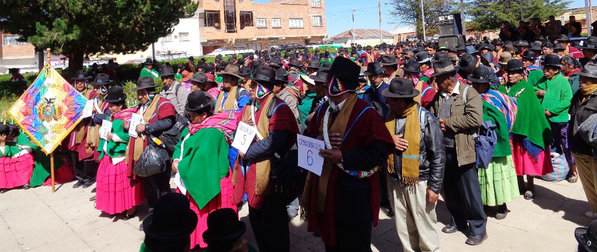 Consejo Ayllus Originarios de Taraqu Marka aprueba su Estatuto Orgánico y Reglamento Interno