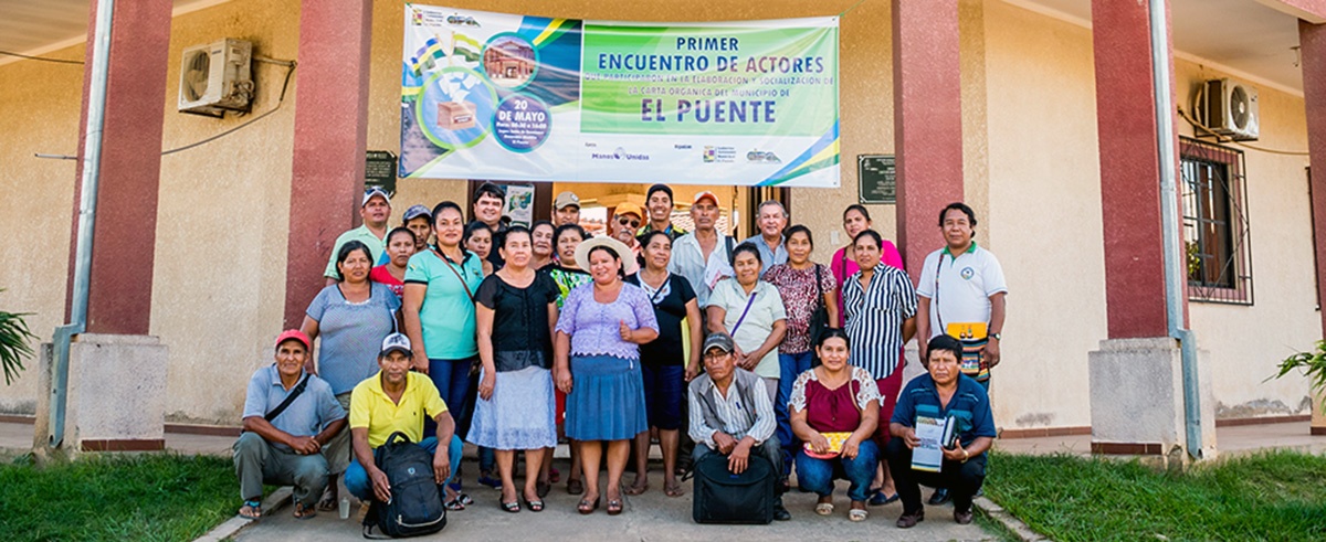 Actores del municipio El Puente sistematizan su experiencia en la formulación de su Carta Orgánica