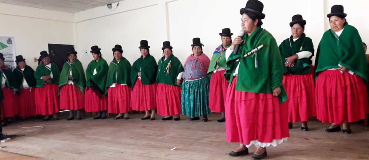Mujeres de Taraco reflexionaron  sobre su aporte productivo, orgánico y político al municipio