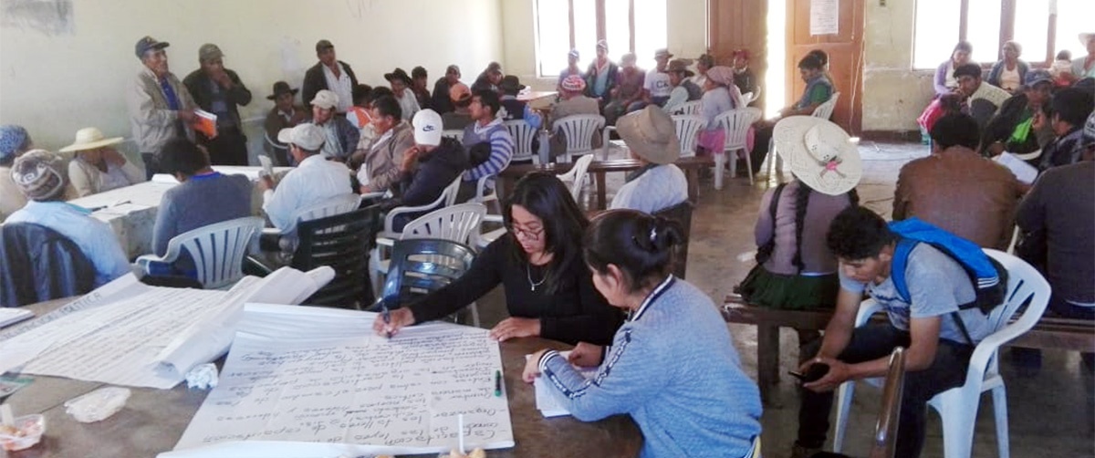 Organizaciones de Pojo plantearon propuestas para el empoderamiento político y económico-productivo de las mujeres 