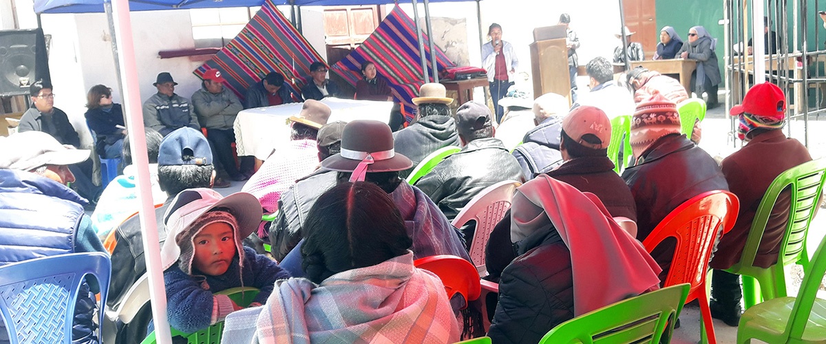 Asociación de Mujeres de Achacachi inauguró infraestructura para la transformación de productos alimenticios