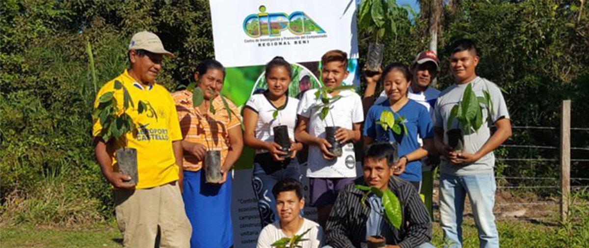 Viveros de cacao, un proyecto que abre nuevas puertas a la juventud de Bermeo en Beni