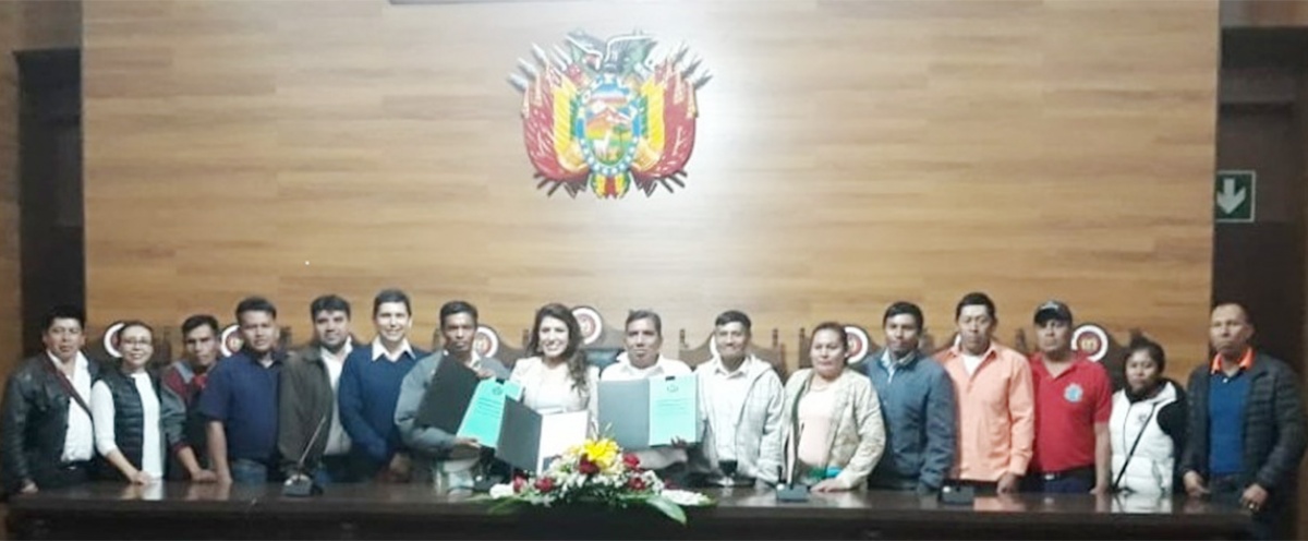 La Autonomía Indígena Guaraní “Kereimba Iyaambae” recibe la Declaración Constitucional de su Estatuto Autonómico Indígena