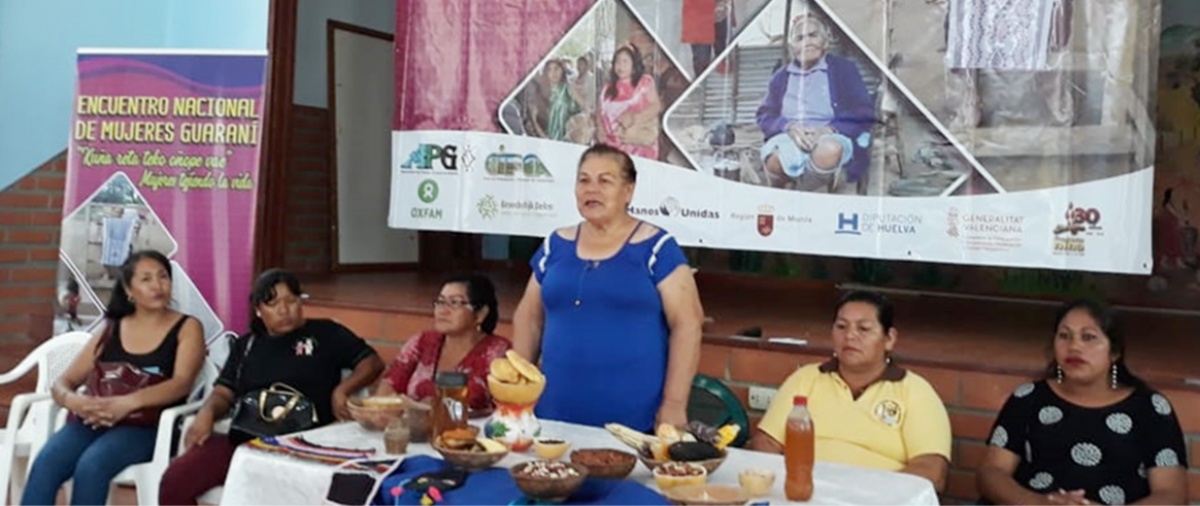 Mujeres Guaraní consensuan una agenda conjunta para reivindicar sus derechos y el fortalecimiento de la APG