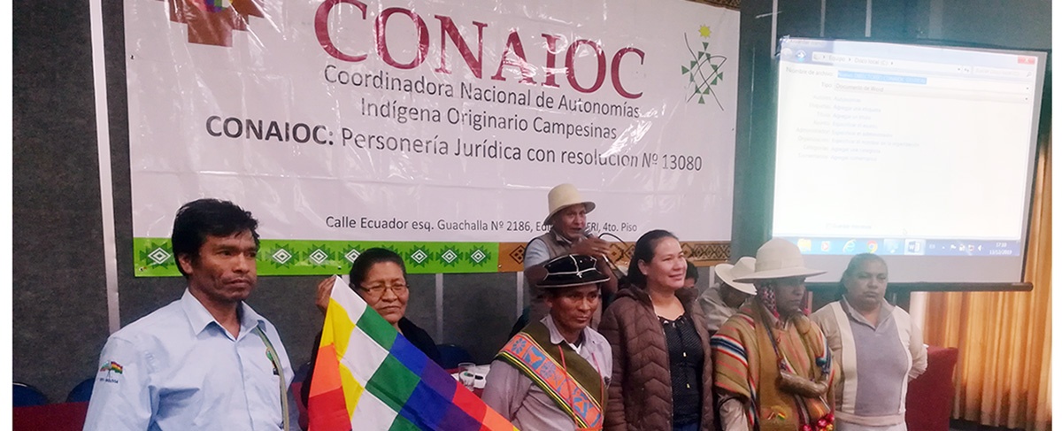CONAIOC renovó su directiva con el desafío de fortalecer las autonomías indígenas y la gestión pública intercultural en el país