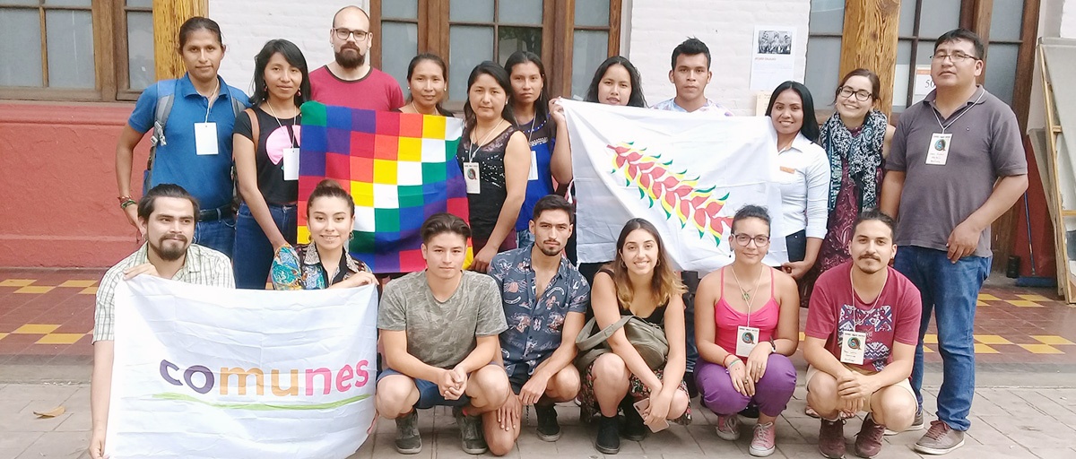 Jóvenes campesinos e indígenas de la Amazonía boliviana participaron en la Cumbre de los Pueblos en el marco de la COP 25
