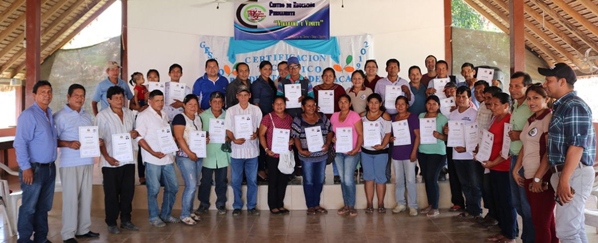 Productores de cacao nativo amazónico en sistemas agroforestales certificaron sus conocimientos