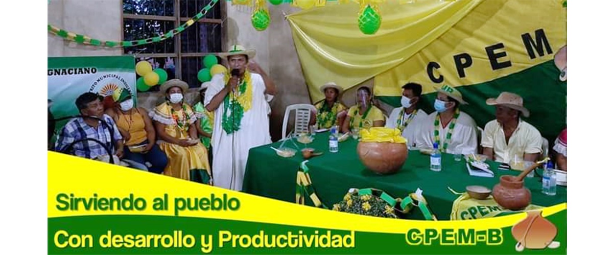 La Central de Pueblos Étnicos Mojeños del Beni se apresta a participar en las elecciones subnacionales 2021