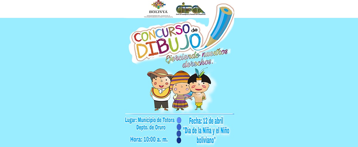 Niñas y niños expresan sus derechos a través de dibujos, en el municipio de San Pedro de Totora