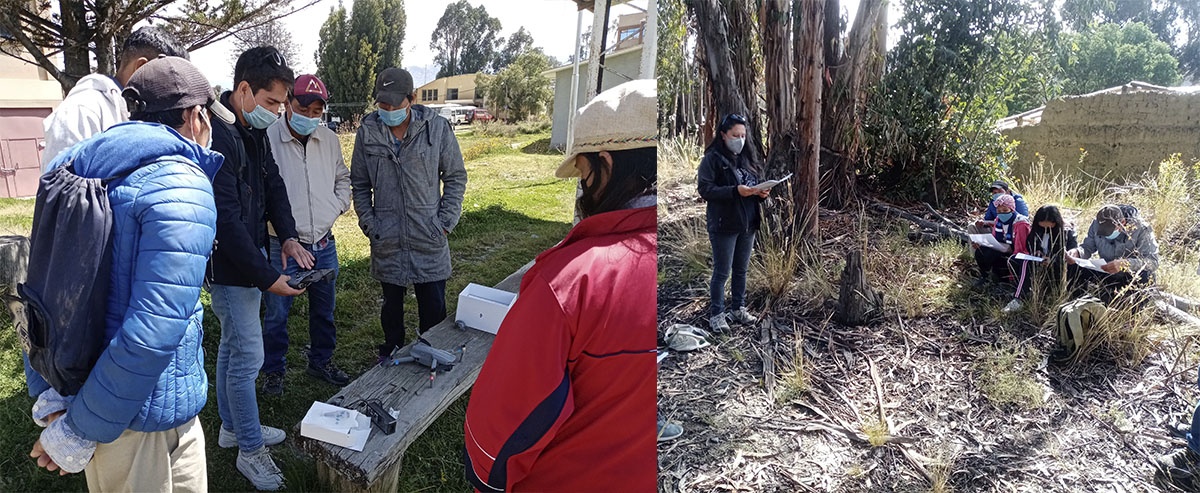 Jóvenes amazónicos se capacitan en tecnologías de manejo y monitoreo ambiental