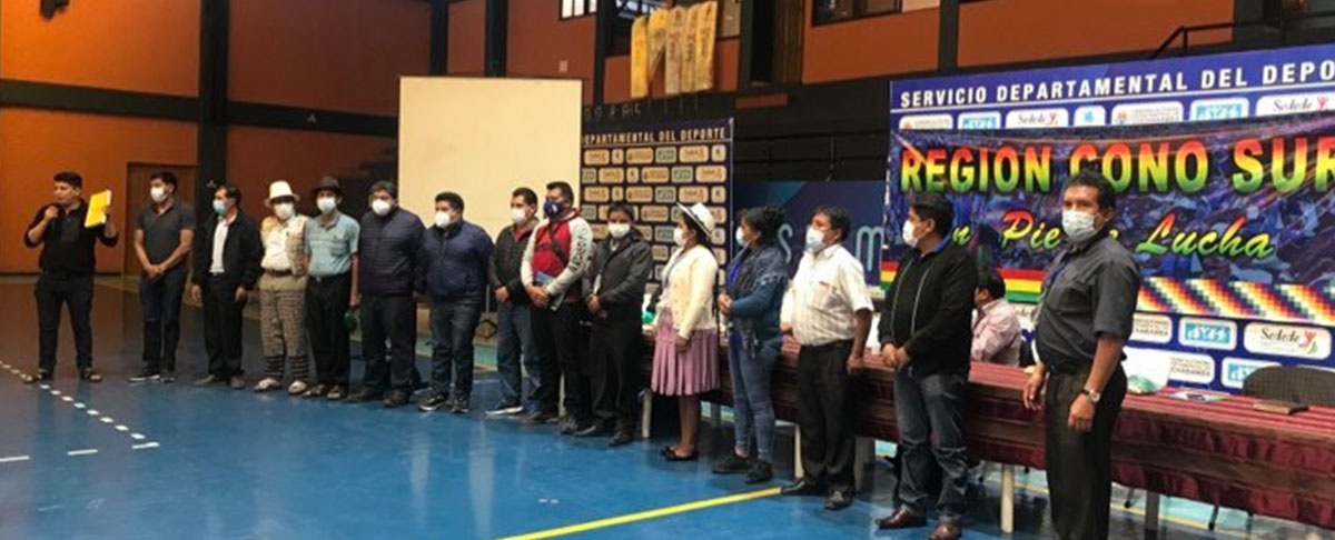 La Coordinadora Regional del Cono Sur de Cochabamba, socializa la Estrategia de Desarrollo Integral del Cono Sur