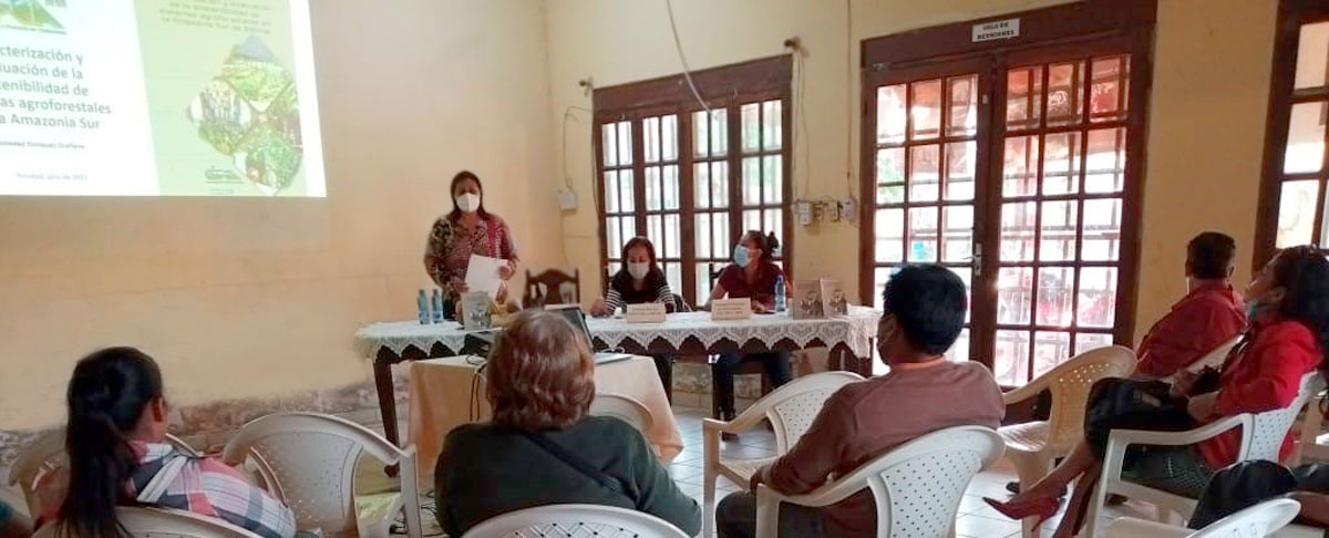 CIPCA Regional Beni presentó los resultados de la investigación de evaluación de la sostenibilidad de sistemas agroforestales