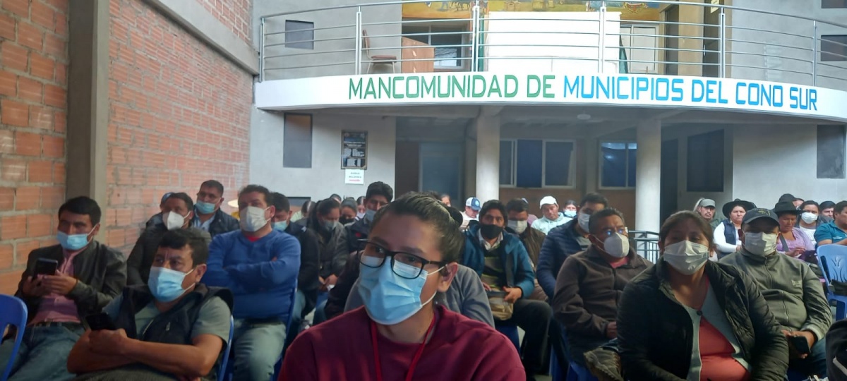 Cochabamba avanza en la construcción del PTDI departamental, enfocado en las vocaciones territoriales