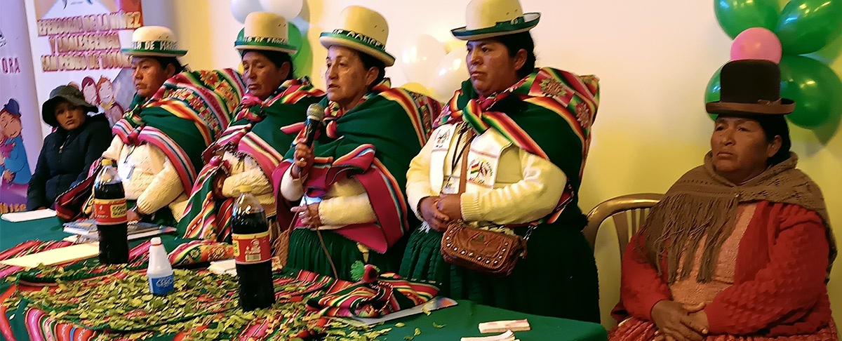 Se conformó la Red de Promotoras comunitarias en el municipio San Pedro de Totora