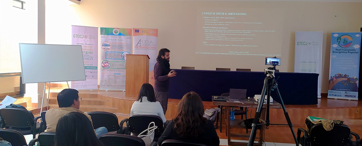 Sociedad civil de Cochabamba plantea planes integrales de respuesta a la crisis climática