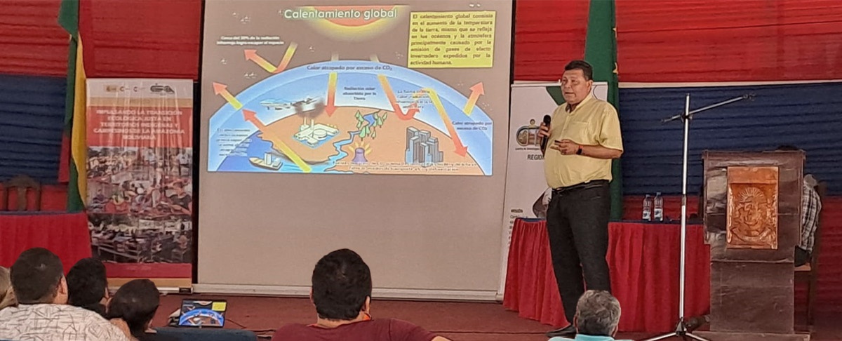 Taller departamental de capacitación en cambio climático y gestión de riesgos