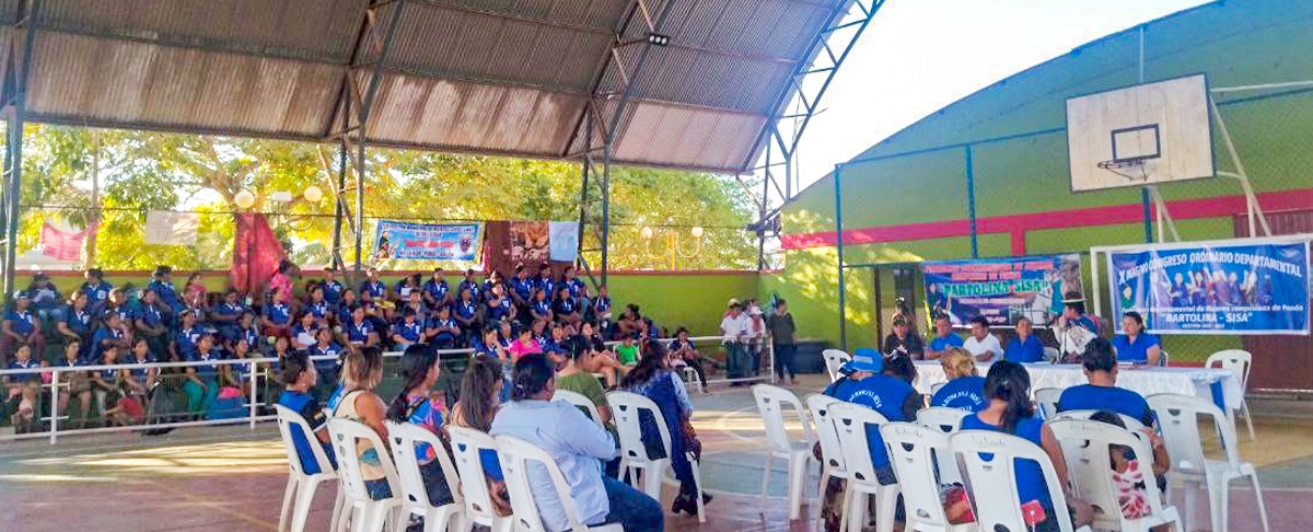Nuevo Comité Ejecutivo de la Federación Departamental de Mujeres Campesinas de Pando Bartolina Sisa toma posesión para el período 2023-2025