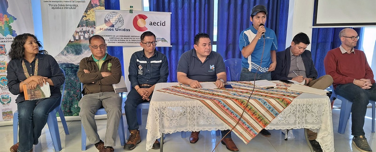 Frente a crisis del agua Cono Sur de Cochabamba avanza en la generación de acuerdos multiactor