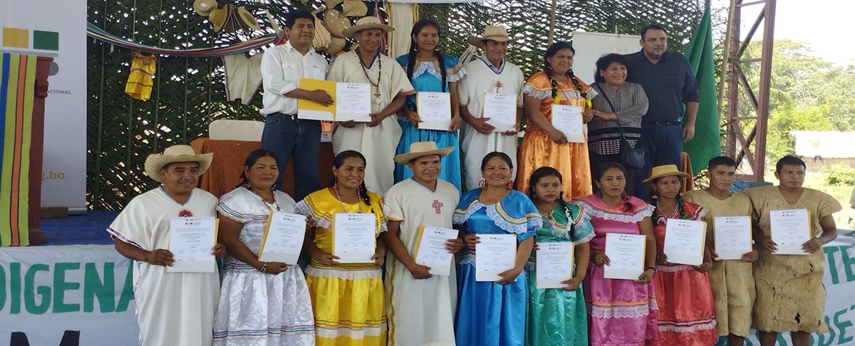 Órgano Electoral Plurinacional acredita autoridades electas del Gobierno Indígena Autónomo del TIM