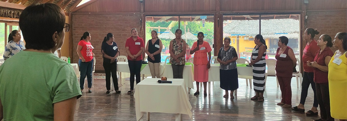 Encuentro de mujeres:  Construyendo una agenda para la incidencia de las mujeres en las AIOCS del chaco