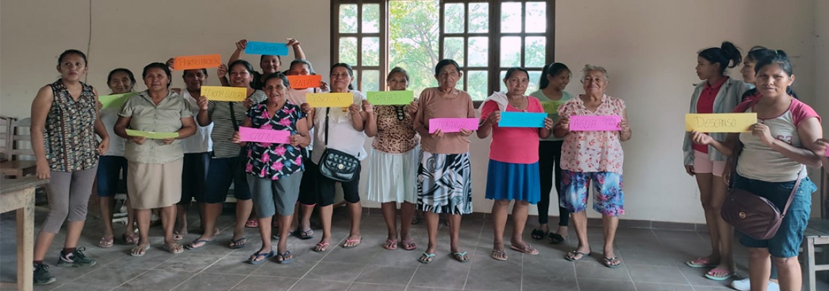 Mujeres guarayas fortalecen sus conocimientos y capacidades en derechos económicos, sociales, culturales y ambientales