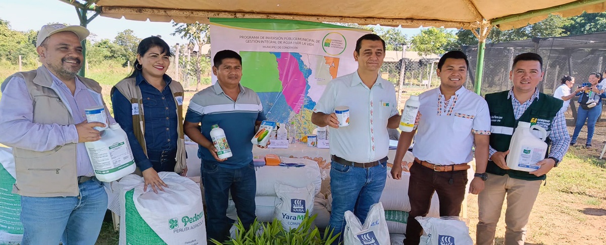 Gobierno Autónomo Municipal de Concepción, CIPCA, FAO y HELVETAS Bolivia, se unen para la producción de 50,000 Plantines para implementación de Sistemas Agroforestales
