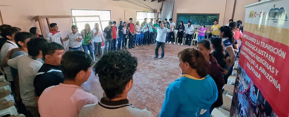 Jóvenes del municipio de San Andrés forjan su liderazgo en derechos territoriales y cambio climático
