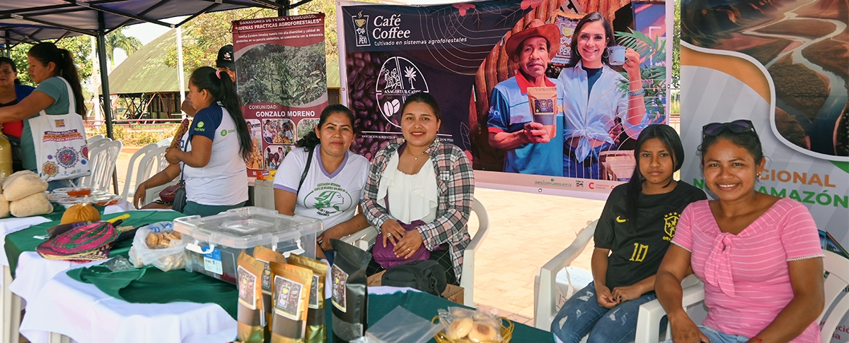 Feria Gastronómica Productiva promueve productos agroecológicos en el marco de la Plataforma Nacional de Suelos Regional Amazonía.