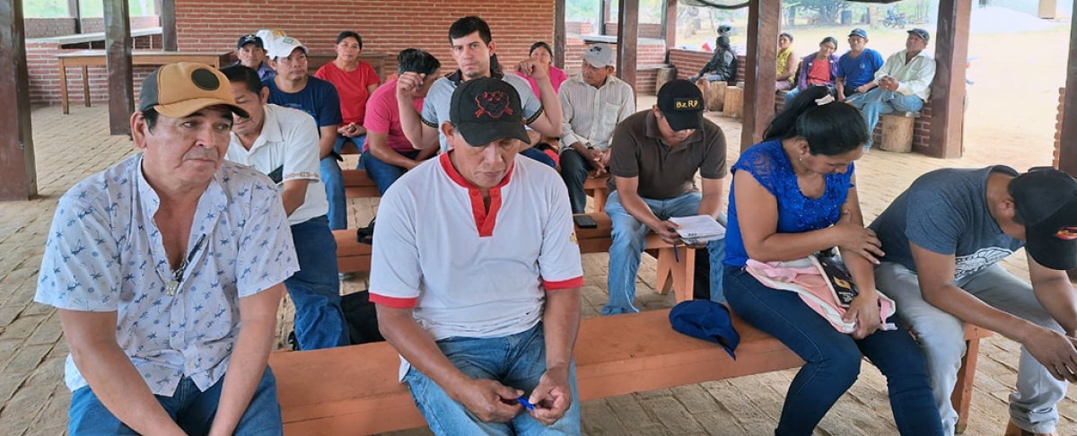 Taller de Liderazgo Político y Gestión del Territorio en la comunidad de San Francisco de Guarrio