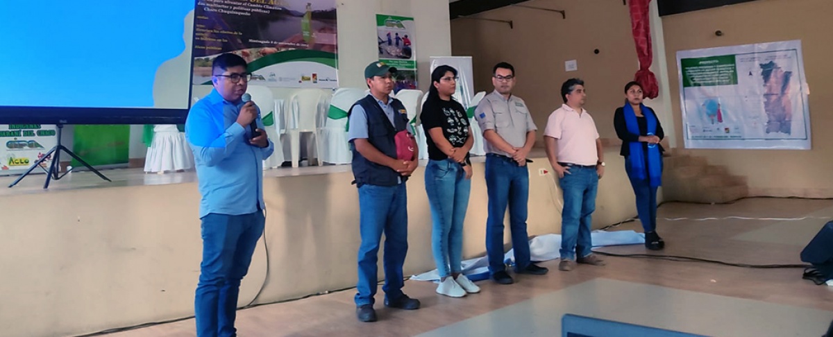 Cumbre Regional del Agua en el Chaco Chuquisaqueño: Uniendo Esfuerzos por una Gobernanza Hídrica para Enfrentar el Cambio Climático