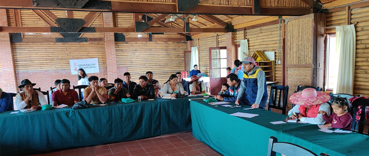 Líderes del altiplano, chaco y valles se fortalecen para la gestión integral del agua