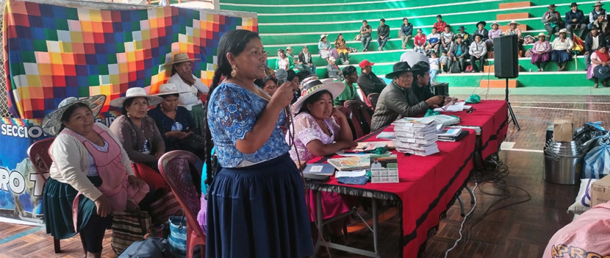Organizaciones campesinas de Torotoro evalúan su agenda estratégica en el XIV Congreso Ordinario