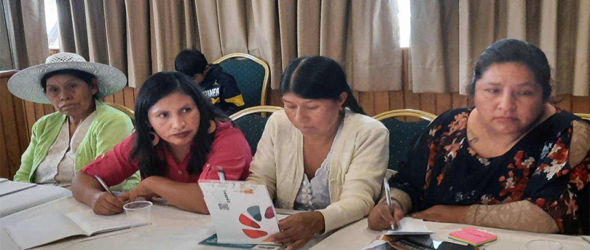 Mujeres de Cochabamba impulsan agenda para la igualdad y la justicia ambiental