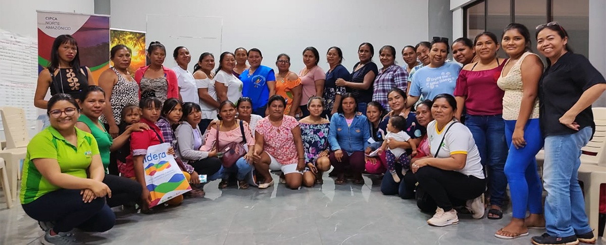 Mujeres de la Amazonía concluyen programa de formación con enfoque de género